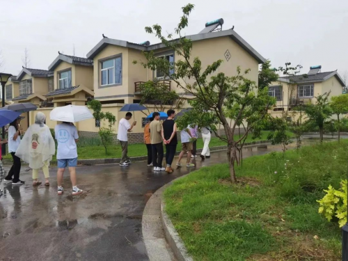 best365官方网站建筑学院开展暑期“三下乡” ，乡村文化墙调研及优化提升设计活动