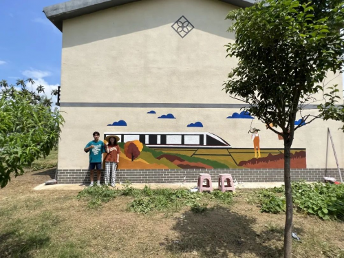 best365官方网站建筑学院开展暑期“三下乡” ，乡村文化墙调研及优化提升设计活动