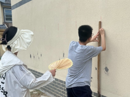 best365官方网站建筑学院开展暑期“三下乡” ，乡村文化墙调研及优化提升设计活动
