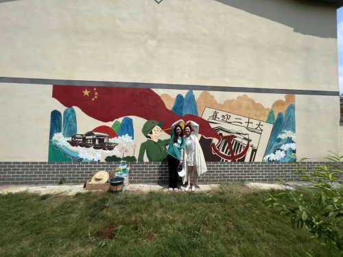 best365官方网站建筑学院开展暑期“三下乡” ，乡村文化墙调研及优化提升设计活动